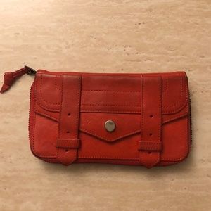 Proenza Schouler PS1 Large Leather Zip Wallet